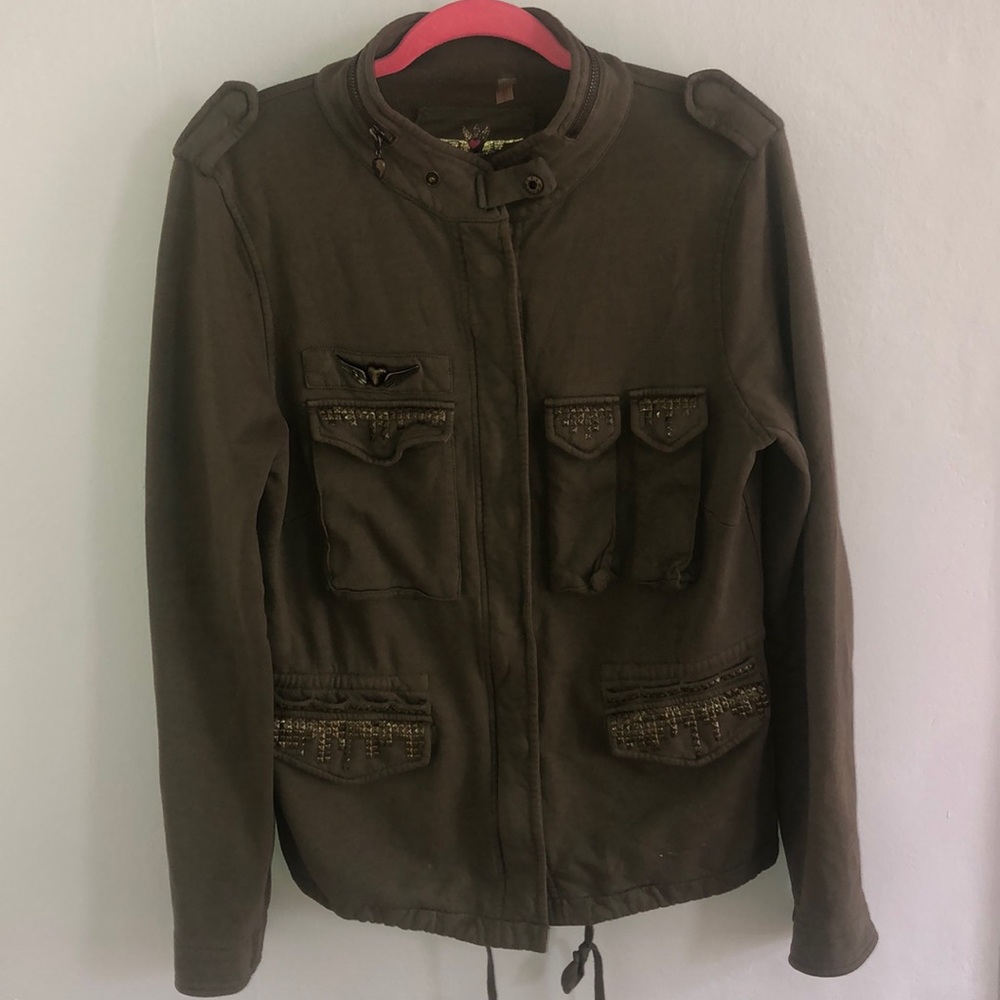 Cargo / Army Green Jacket - New Condition